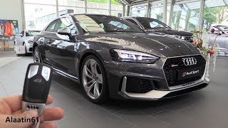 INSIDE the NEW Audi RS5 2017  New In Depth Review Interior Exterior SOUND [upl. by Valida]