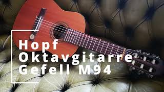 Hopf Octaveguitar amp Gefell M94 [upl. by Aleemaj574]