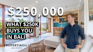 💲 Bali Real Estate 💲 What 250000 Buys You In The BEST Area in BALI Full Tour [upl. by Dudley]