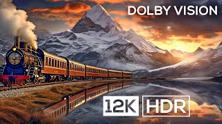 Breathtaking Wild Landscapes of the planet in 12K HDR Dolby Vision™ 60FPS [upl. by Nomelihp]