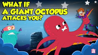 What If a Giant Octopus Attacks You  How to Survive Giant Pacific Octopus Attack  Dr Binocs [upl. by Liag]