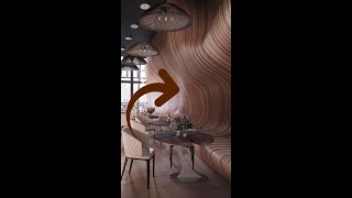 Organic wooden wall  modeling in 3ds max [upl. by Karisa]