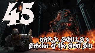 Dark Souls 2 Scholar of the First Sin  Walkthrough Part 45 Giant Lord and Vendrick [upl. by Tolman]