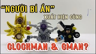 NEW CLOCKMAN VS GMAN IN SKIBIDI TOILET  REVIEW MINIFIGURES  BRICKCOBRICK [upl. by Gittle123]