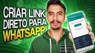 Como CRIAR LINK DIRETO para seu WHATSAPP COM MENSAGEM PERSONALIZADA [upl. by Furlani371]