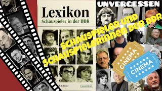 verstorbene Schauspieler der DDR von C bis D  DEFA Filme [upl. by Arihsak]