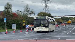 Ex Circle Line Bus Service With Barton’s Transport Intel Leixlip [upl. by Jeu]