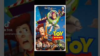 Evolução de todos os filmes da Pixar de 1995 A 2024 PARTE 1 [upl. by Nele]