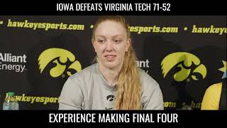 Iowa Womens Final Four Experience hawkeyes [upl. by Ladd]