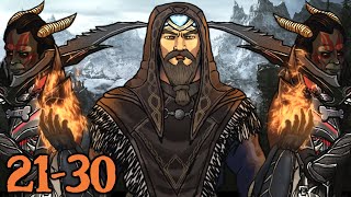 Lets Play Skyrim  The 100 Playthrough Parts 2130 [upl. by Ahsil410]