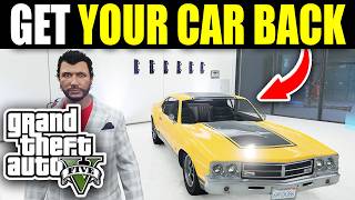 How To Get Your Destroyed Cars Back In GTA 5 Online  Easy Guide [upl. by Adnohsar]