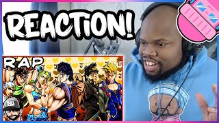 Joestar Rap Reaction  NLJ Nux Taku Cdawgva Anime Man Caleb Hyles Rustage amp more  JoJo Rap [upl. by Teodora]