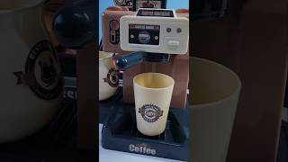 Coffee Machine Toy 리얼 커피 머신 장난감coffee [upl. by Obola455]