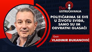 BEZ USTRUČAVANJAVladimir Đukanović Političarima se sve u životu sviđa samo su im odvratni glasači [upl. by Farrica906]