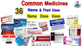 Common Medicines For General Medical Practice  Medicine Name and Uses  Dr Shahzad Official [upl. by Akcimahs802]