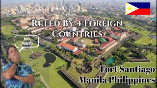 Fort Santiago Manila Philippines The Oldest Fortification in the Philippines [upl. by Tjaden]