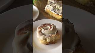 Cinnamon rolls recipe by dishologydishologyswissrollcakeviralshortsviralviralvideo [upl. by Etireuqram]