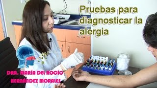 ¿ Cómo se hacen las pruebas de alergia [upl. by Krever]