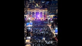 Vorschau auf die Silvesterparty 201718 am Brandenburger Tor [upl. by Chan]