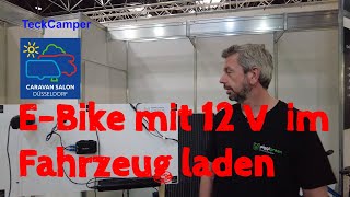 Caravan Salon 2024 EBike Ladegerät für 12 V Steckdose [upl. by Alfonso]