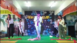 how to do lazy dance on fresher  Nagin dance  Funny dance on fresher by BA student in TMU [upl. by Yliram]