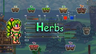 Terraria 13 Farm Herbs สมุนไพร [upl. by Luella525]