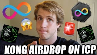 ICPs biggest airdrop opportunity is here KONG airdrop szn has arrived [upl. by Aniham736]