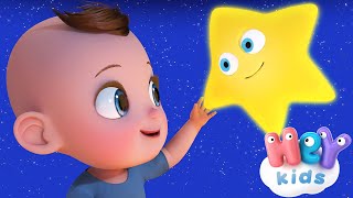 Berceuse pour bébé  Brille Brille Petite Étoile Fais Dodo Au Clair de la Lune  15 min ⭐ HeyKids [upl. by Noam]