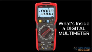 Whats Inside a DIGITAL MULTIMETER  technohunts [upl. by Ruffo887]