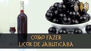 Licor Jabuticaba [upl. by Zumstein]