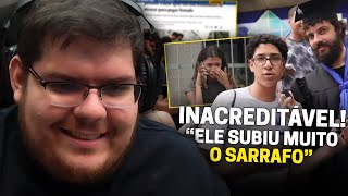 CASIMIRO REAGE AO DIOGO DEFANTE REPÓRTER DOIDÃO ENEM 2024 DEU RUIM  Cortes do Casimito [upl. by Leanard]