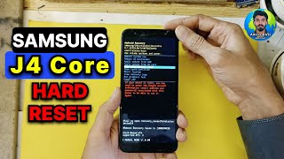 Samsung J4 Core Hard Reset  Pattern Unlock Without Pc Easy Method [upl. by Dyl517]