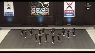 ICU Europeans 2022 Junior Hip Hop  Team Slovenia Twist Divas [upl. by Yusem]