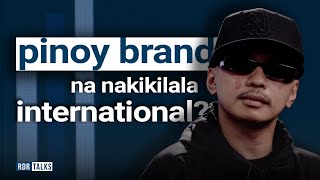 rdrtalks  HIGH MINDS CLOTHING Pinoy Brand na Nakilala International [upl. by Naitirb]