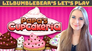 Papas Cupcakeria HD Full Playthrough Gameplay [upl. by Ahsikat]