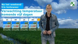 Eerste lokale warme dag van 2023 is een feit na het weekend vrij koud weer [upl. by Colleen]