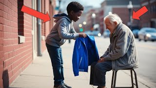 Boy Gives His Jacket to Millionaire Disguised as a Beggar Next Day He Finds Fortune at His Door [upl. by Marks]