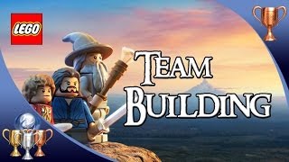 LEGO The Hobbit  Team Building  Buddy Attack With Every Dwarf in Thorins Company [upl. by Luhey]