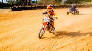 6 year old biker making waves at Donnybrook Raceway Harare [upl. by Jelle]