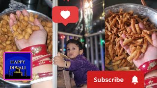 Diwali Ke Liye Fraal Banaya Ghar Pe Sabke Mil ke✨️✨️😍😍 [upl. by Valli967]