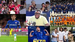 SUNDAY MORNING HOT FOREIGN NEWS AND COMM SHIELD HIGHLIGHT ON WONTUMI TV trending football chelsea [upl. by Erastus]