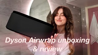 Dyson Airwrap unboxing and review 🫧 my first thoughts [upl. by Eastman983]