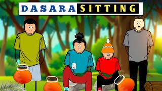 Dasara Sitting 😁😂  Babu nuvvena  Short content [upl. by Caassi802]