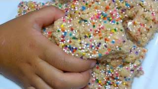 Birthday Cake Mix Rice Krispy Treats Recipe [upl. by Soraya]