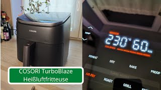 Frittieren Backen Grillen und Gären mit der COSORI TurboBlaze Heißluftfritteuse  Test  Erfahrung [upl. by Sheff]