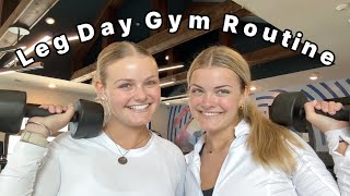 Gym Leg Day Workout Routine [upl. by Ericka]