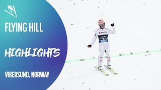 Kraft ends Graneruds Flying Hill winning streak  Vikersund  FIS Ski Jumping [upl. by Alyek]