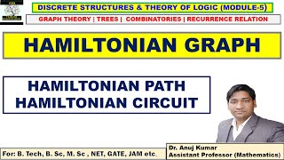 Hamiltonian Graph  Hamiltonian Path  Hamiltonian Cycle  Hamiltonian Graph Properties [upl. by Ajiam384]