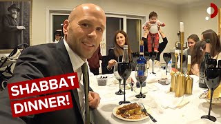 Inside Private Hasidic Sabbath Dinner As A NonJew 🇺🇸 [upl. by Borrell]