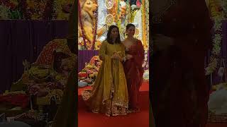 Alia Bhatt Spotted at Durga Puja 🙏❤ durgapuja aliabhatt [upl. by Humo]